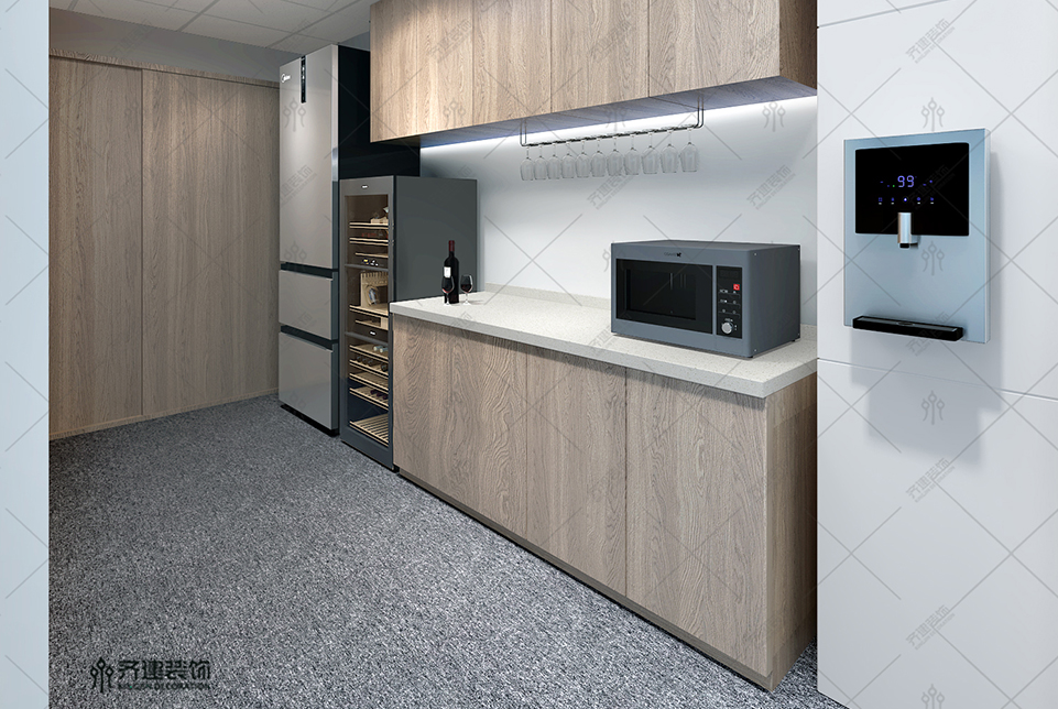 上海菱感電子辦公休息室裝修設(shè)計(jì)效果圖