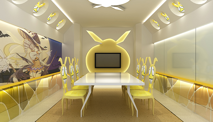 米哈游辦公室會議室裝修效果圖 米哈游辦公室會議室裝修效果圖