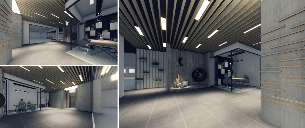 漕河涇欽江園辦公室裝修設計