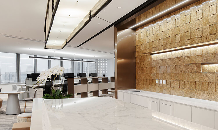 小型辦公室設計效果