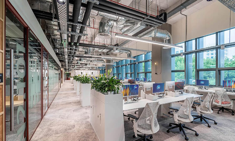 辦公室裝修設計結構和空間設計理念